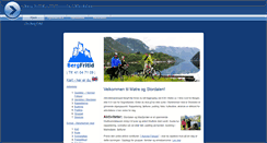 Desktop Screenshot of bergfritid.no